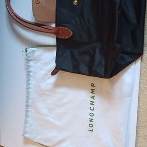 Longchamp "La Pliage" Shopping bag  Model Depose, with a dust bag.
